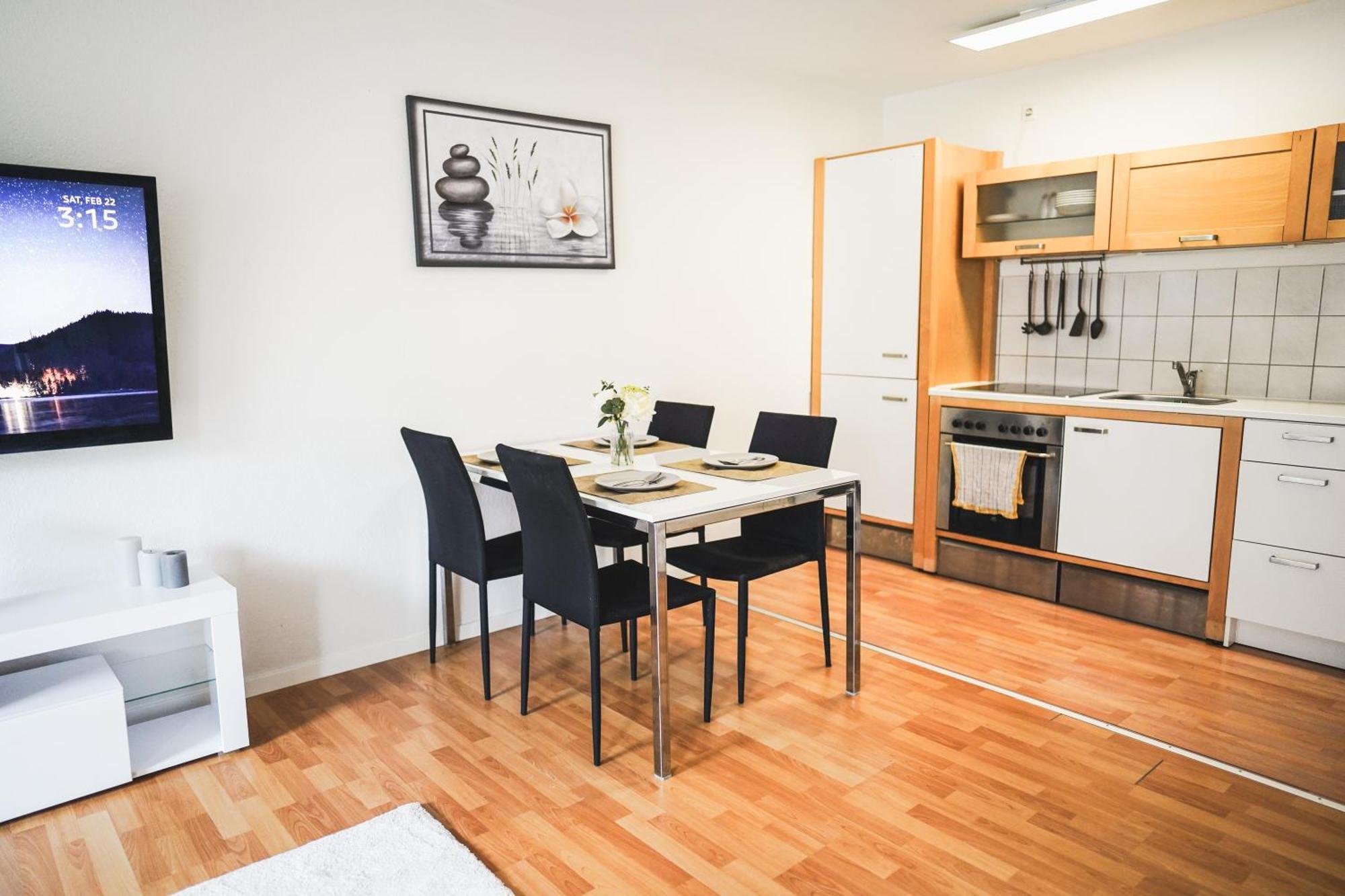 Moderne Ferienwohnung In Leimen Mit Balkon, Wehome Komfort المظهر الخارجي الصورة